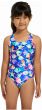 Zoggs Bubbles Actionback One Piece Kids Swimsuit