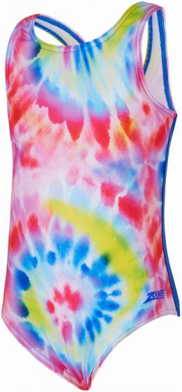 Zoggs Twister Actionback One Piece Kids Swimsuit