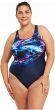 Zoggs Aquaria Actionback One Piece Swimsuit