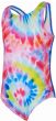Zoggs Twister Actionback One Piece Kids Swimsuit