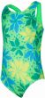 Zoggs Waikiki Green Actionback One Piece Kids Swimsuit
