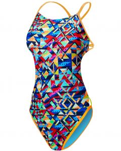TYR Mosaic Mojave Cutout Fit Womens Swimsuit
